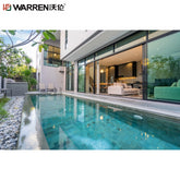 Warren 90 Degree Sliding Door RV Sliding Door For Sale Exterior Aluminum Sliding Barn Doors